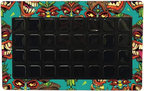 MightySkins Skin Compatible with Elgato Stream Deck XL - Crazy Tikis | Protective, Durable, and Unique Vinyl Decal wrap Cover | Easy to Apply, Remove, and Change Styles | Made in The USA in Saudi Arabia