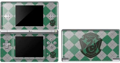 Skinit Decal Gaming Skin Compatible with DS Lite - Officially Licensed Warner Bros Slytherin Crest Design in Saudi Arabia
