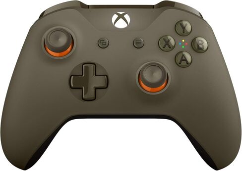 وحدة تحكم Xbox اللاسلكية - أخضر / برتقالي (متجددة) in Saudi Arabia