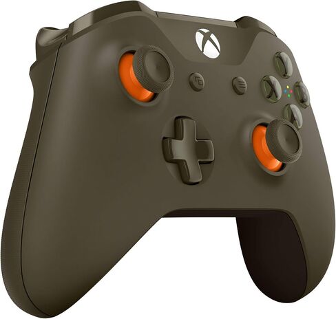 وحدة تحكم Xbox اللاسلكية - أخضر / برتقالي (متجددة) in Saudi Arabia