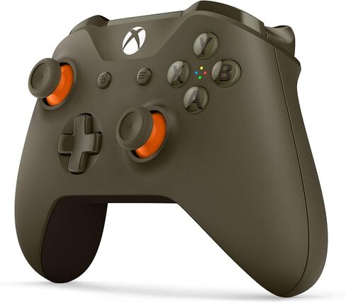 وحدة تحكم Xbox اللاسلكية - أخضر / برتقالي (متجددة) in Saudi Arabia