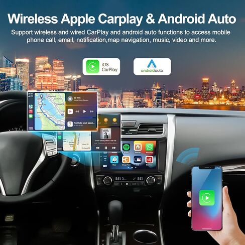 2G+64G for Nissan Altima Car Stereo Radio 2013 2014 2015 2016 2017 2018 with Wireless Carplay Android Auto Android 13 Radio 9" Touchscreen Car Radio with Bluetooth GPS WiFi RDS FM HD Backup Camera in Saudi Arabia