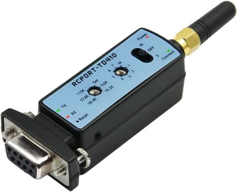 RCPORT-TD410 Battery Long Range Bluetooth RS232 Serial Adapter Wireless 300M D-SUB9(F) in Saudi Arabia