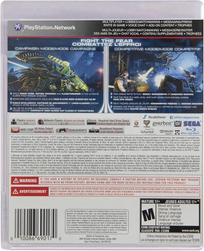 PS3 ALIENS COLONIAL MARINES in Saudi Arabia