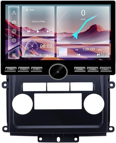 for 2009-2012 Nissan Frontier Xterra Radio Apple CarPlay Android 15 Car Stereo with Android Auto 10.8'' Touch Screen Bluetooth Car Audio Receiver Support SWC GPS WiFi Backup Camera FM RDS in Kuwait