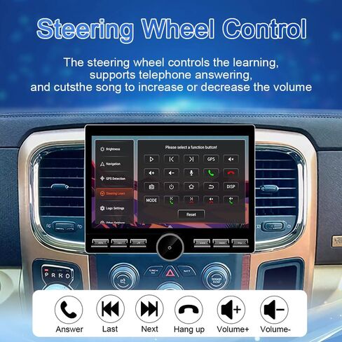 for 2009-2012 Nissan Frontier Xterra Radio Apple CarPlay Android 15 Car Stereo with Android Auto 10.8'' Touch Screen Bluetooth Car Audio Receiver Support SWC GPS WiFi Backup Camera FM RDS in Kuwait
