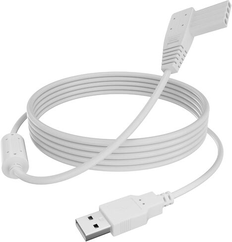 بديل لشاحن مضخة إنفينيتي - كابل طاقة USB بطول 10 أقدام متوافق مع مضخة Moog Zevex Enteralite Infinity (أبيض) in Kuwait