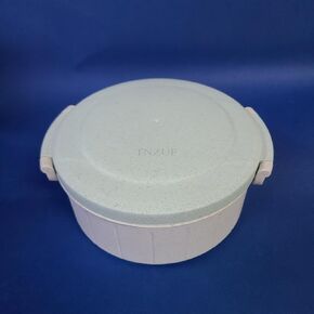 TNZUF Lunch-boxes Round Plastic Lunch Box – Leak‑Proof, BPA‑Free, Easy‑Snap Lid, Ideal for Kids & Adults – Portable Meal Storage Container in Saudi Arabia