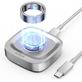 Compatible with Oura Ring Gen 4 Charger - Size 10 - Portable Replacement Fast Charging Dock with USB-C Cable for Smart Ring in Saudi Arabia