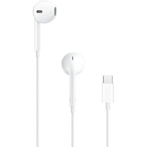 سماعات Apple EarPods، سماعات أذن سلكية مع جهاز تحكم مدمج للتحكم في الموسيقى والمكالمات الهاتفية ومستوى الصوت - عبوة البيع بالتجزئة (USB-C) in Kuwait