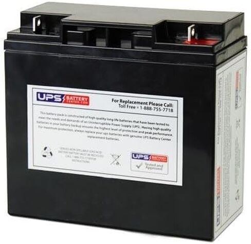 12V 18Ah NB - بطارية بديلة UPSBatteryCenter لباناسونيك LC-XD1217PG in Kuwait