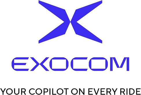نظام الاتصال الداخلي لخوذة الدراجة النارية EXOCOM LINK-1C - مكبرات صوت رفيعة عالية الدقة 40 مم مع اتصال داخلي بلوتوث + إلغاء الضوضاء، متوافق مع جميع الخوذات، أسود، مجموعة سماعات رأس واحدة in Saudi Arabia
