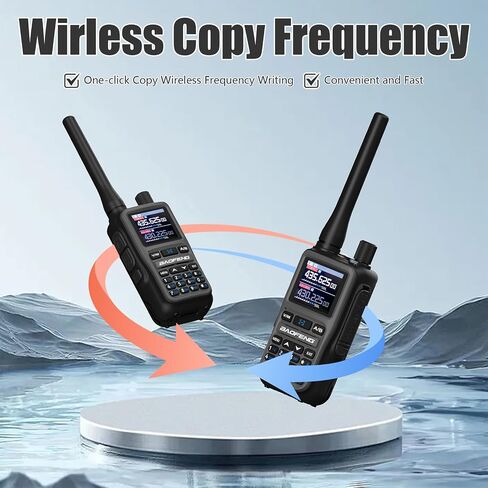 BAOFENG UV-5R Mini Two Way Radio BF-5R Mini Walkie Talkie Wireless Power Adjustable Tiny Size Frequency Copy 999 Channels Type-C Portable Ham Walkie Talkie (Green) in Saudi Arabia