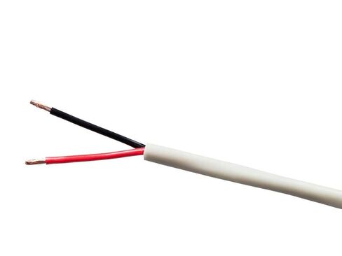 سلك مكبر صوت Monoprice - 12 AWG، 2 موصل، تصنيف الدفن، خارجي، سترة مقاومة للماء، 100% من النحاس العاري النقي مع موصلات مرمزة بالألوان، 1000 قدم، رمادي in Kuwait