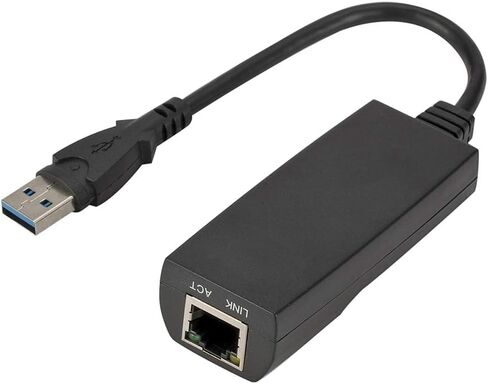 AkoMatial Durable High Speed USB 3.0 to 10/100/1000Mbps Gigabit RJ45 Ethernet LAN Network Adapter for PL6U3 in Saudi Arabia