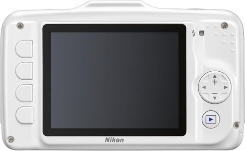 Nikon COOLPIX S31 10.1 MP Waterproof Digital Camera with 720p HD Video (White) (Old Model) (Renewed) in Saudi Arabia