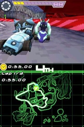لعبة Ben 10 Galactic Racing - نينتندو دي إس (متجددة) in Kuwait