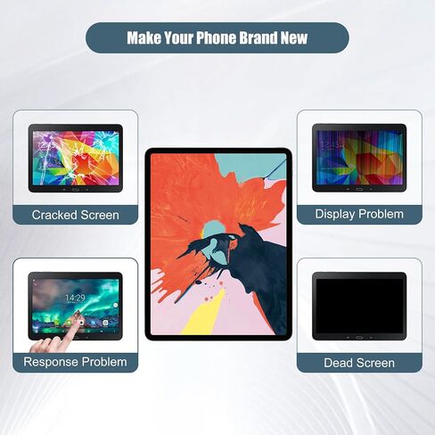 شاشة LCD رقمية متوافقة مع iPad Pro 12.9 3th 4th A1876 A2014 A1983 A1895 A2069 A2232 A2233 A2229 12.9 بوصة شاشة LCD تعمل باللمس مع أدوات in Kuwait