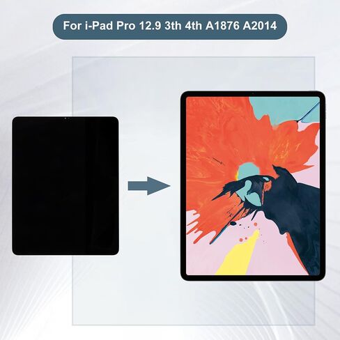 شاشة LCD رقمية متوافقة مع iPad Pro 12.9 3th 4th A1876 A2014 A1983 A1895 A2069 A2232 A2233 A2229 12.9 بوصة شاشة LCD تعمل باللمس مع أدوات in Kuwait