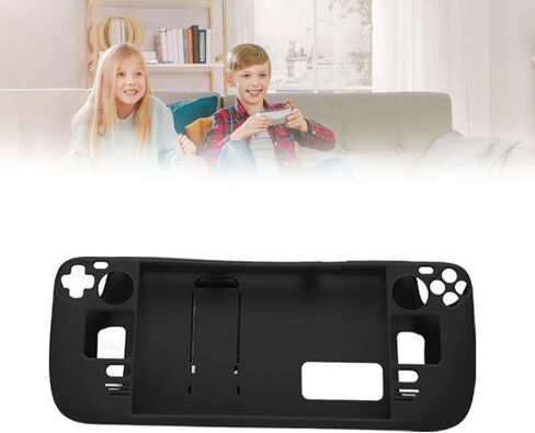 Kickstand Case for Steam Deck, PC Protective Case with Adjustable Angle Stand for Steam Deck Game Handhelds, Shock Absorption, Anti Scratch, Fingerprint Proof (Dark Violet) in Saudi Arabia