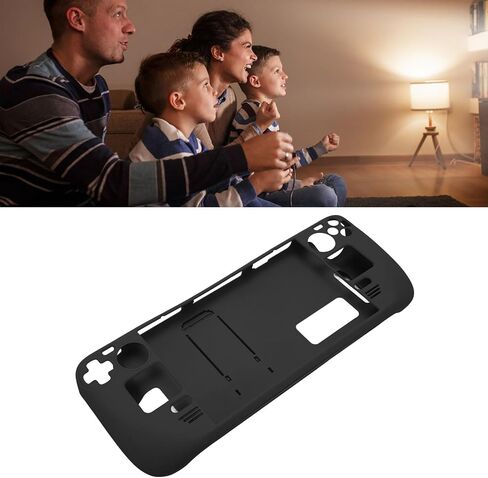 Kickstand Case for Steam Deck, PC Protective Case with Adjustable Angle Stand for Steam Deck Game Handhelds, Shock Absorption, Anti Scratch, Fingerprint Proof (Dark Violet) in Saudi Arabia