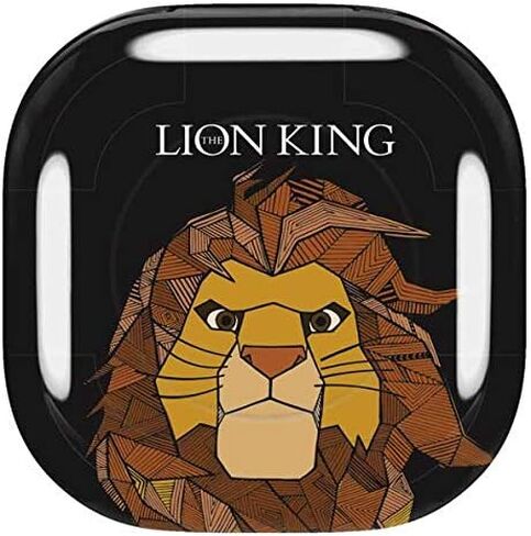 Skinit Decal Audio Skin Compatible with Galaxy Buds Pro - Officially Licensed Disney The Lion King Mosaic Simba Art Design in Saudi Arabia