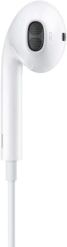 سماعات Apple EarPods، سماعات أذن سلكية مع جهاز تحكم مدمج للتحكم في الموسيقى والمكالمات الهاتفية ومستوى الصوت - عبوة البيع بالتجزئة (USB-C) in Kuwait