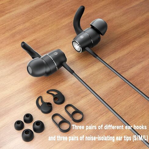 سماعات أذن USB C ENC مع مكالمات ميكروفون، سماعات أذن سلكية بخاصية إلغاء الضوضاء مع باس ديناميكي، (يمكن تركيب خطافات الأذن) DAC USB Type C سماعات أذن لهاتف iPhone 17 16 15 Pro Max Plus Air iPad Pro Samsung in Kuwait