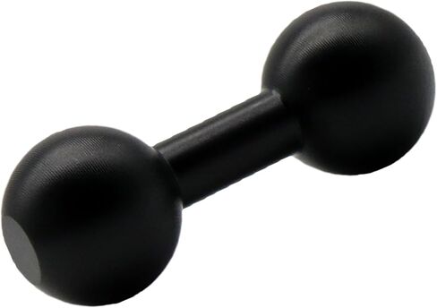 20mm to 20mm Aluminum Ball Mount Extension Connector for Mounting Arms, Metal Extension Dual Ball Adapter in Saudi Arabia