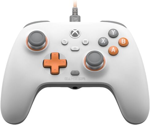 وحدة تحكم سلكية GameSir T7 لأجهزة Xbox Series X|S وXbox One وWindows 10/11، لوحة ألعاب التوصيل والتشغيل مع عصا التحكم بتأثير Hall/مشغل Hall، ومقبس صوت 3.5 مم - أبيض (متجدد) in Kuwait