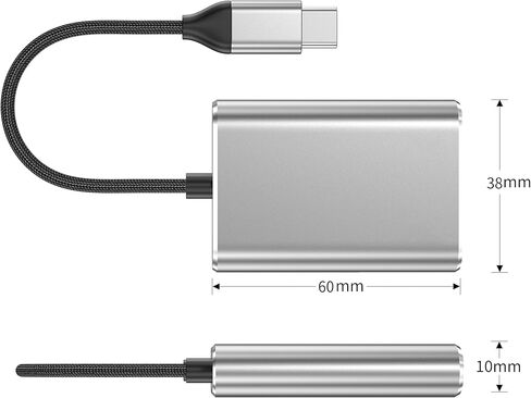 محول نظارات USB C إلى AR للمحول 2، ونظارات الطاقة إلى AR أثناء الشحن لسطح البخار، أو ROG Ally، أو Switch، أو iPhone 17 أو هاتف Android، متوافق مع الشحن السريع 100 واط و1080P 120 هرتز/4K 60 هرتز in Kuwait