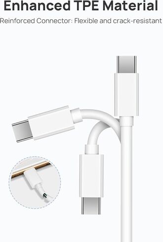 AFERIY USB C to USB C Cable, Type C 60W Fast Charging Cable, 1m/3.3ft in Saudi Arabia