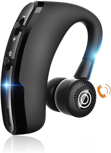 Wireless Earbuds,25 Hours Talktime Wireless Mono Bluetooth Headset with HD Microphone CVC8.0 Bluetooth Headphone Noise Reduction 270 ° Rotatable for Working/Driving in Saudi Arabia