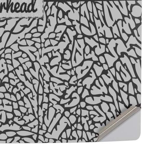 Skinit Decal Gaming Skin Compatible with PS5 Slim Disk Console - Elephant Print White Design in Saudi Arabia