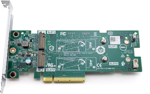 بطاقة وحدة تحكم تخزين الخادم المُحسّنة للتمهيد BOSS-S1 من Dell 2 × M.2 SSD Dell P/N: JV70F in Saudi Arabia