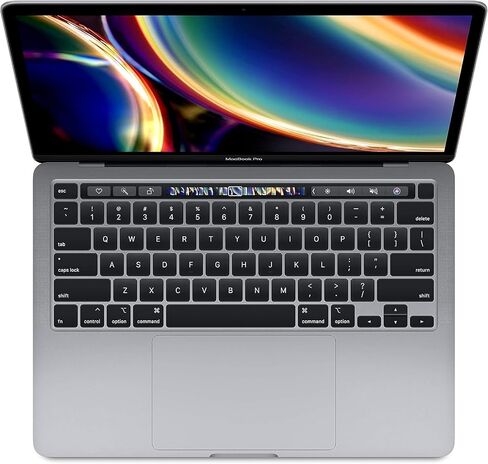 2020 Apple MacBook Pro مع معالج Intel Core i7 بسرعة 2.3 جيجاهرتز (13 بوصة، 16 جيجابايت من ذاكرة الوصول العشوائي، 512 جيجابايت SSD) رمادي غامق (متجدد) in Saudi Arabia