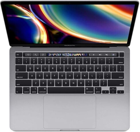 2020 Apple MacBook Pro مع معالج Intel Core i7 بسرعة 2.3 جيجاهرتز (13 بوصة، 16 جيجابايت من ذاكرة الوصول العشوائي، 512 جيجابايت SSD) رمادي غامق (متجدد) in Saudi Arabia