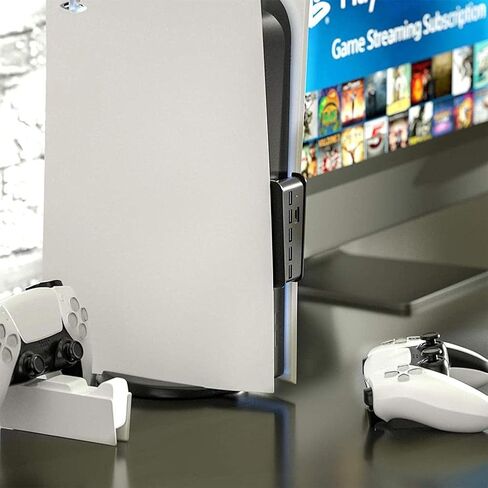 6 Ports Extend USB Hub Adapter High Speed Splitter for PS5 Gaming Device Parts Accessories in Saudi Arabia