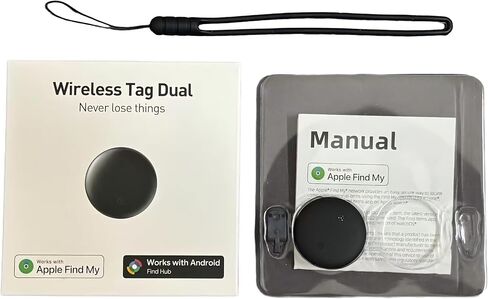 2025 NewGPS [Apple MFi Certified] Air Tracker Smart Bluetooth Tracker, Item Finder Works with, Trakcer Tag Locator for Keys, Luggage, Satchel, Backpack etc.Both iOS and Android Compatible. in Saudi Arabia