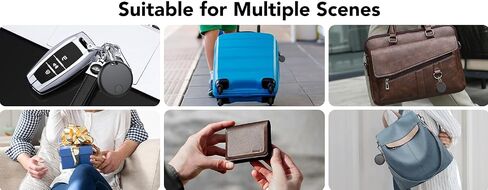 2025 NewGPS [Apple MFi Certified] Air Tracker Smart Bluetooth Tracker, Item Finder Works with, Trakcer Tag Locator for Keys, Luggage, Satchel, Backpack etc.Both iOS and Android Compatible. in Saudi Arabia