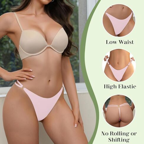 5 حزمة G -string Thongs Women - Seamfless Sexy Dexy Defer in Kuwait