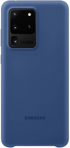 Samsung Original Galaxy S20 Ultra 5G Silicone Cover/Mobile Phone Case - Black in Saudi Arabia