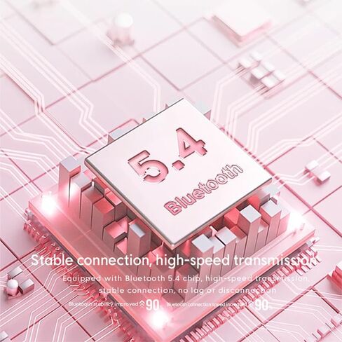 Sabbat X12 Ultra 2025 سماعات أذن لاسلكية جديدة - CVC 8.1 لتقليل الضوضاء، صوت ستيريو هاي فاي، عمر بطارية طويل 30 ساعة، سماعات داخل الأذن للرياضة والعمل، متوافقة مع iPhone، Samsung، iOS، Android (Blooming Stone) in Kuwait