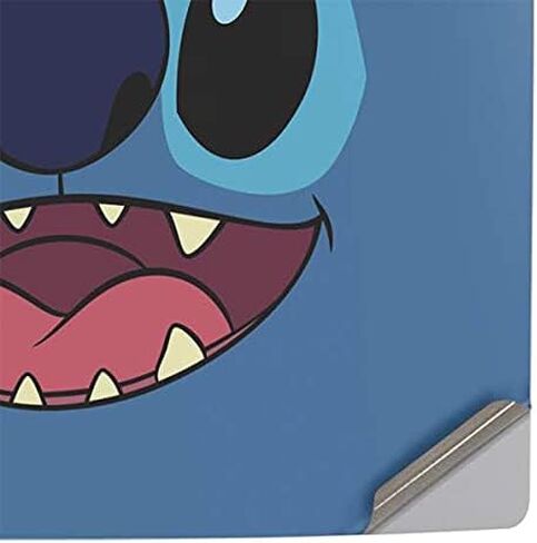 ملصق Skinit المخصص للألعاب متوافق مع وحدة تحكم PS5 - تصميم نمط تعبير الوجه المرخص رسميًا من Disney Lilo and Stitch in Kuwait