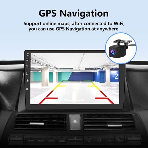 [2GB+64GB] Car Radio Stereo Android 13 for Honda Accord 2008 2009 2010 2011 2012 2013 with CarPlay Android Auto in Saudi Arabia