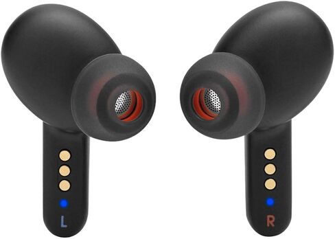 JBL Live PRO+ TWS True Wireless in-Ear Noise Cancelling Bluetooth Headphones, Up to 28H of Battery, Microphones, Wireless Charging, Hey Google and Amazon Alexa (Black) in Saudi Arabia