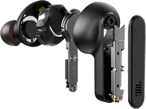 JBL Live PRO+ TWS True Wireless in-Ear Noise Cancelling Bluetooth Headphones, Up to 28H of Battery, Microphones, Wireless Charging, Hey Google and Amazon Alexa (Black) in Saudi Arabia
