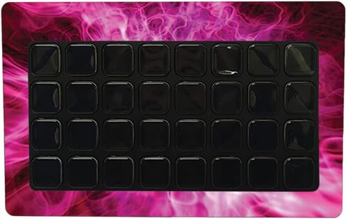 غلاف MightySkins متوافق مع Elgato Stream Deck XL - لهب غامض أحمر | غطاء ملتف واقٍ ومتين وفريد ​​من نوعه من الفينيل | سهل التطبيق وتغيير الأنماط | صنع في الولايات المتحدة الأمريكية in Saudi Arabia