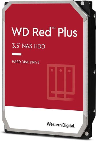 WD Red 1TB NAS Hard Disk Drive - 5400 RPM Class SATA 6 Gb/s 64MB Cache 3.5 Inch - WD10EFRX (Renewed) in Saudi Arabia