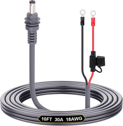 كابل تمديد وصلات حلقات Mi-ni O Rings من Star Links، سلك طاقة DC 18AWG Satellite، كابل بطارية صغير Star Links مع حامل شفرات IP65 للتخييم البحري لشاحنة RVs (/10FT) in Saudi Arabia
